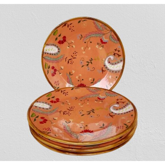 Set of 4 Tracy Porter Salad Plates The Artesian Road Collection - Picture 10 of 11